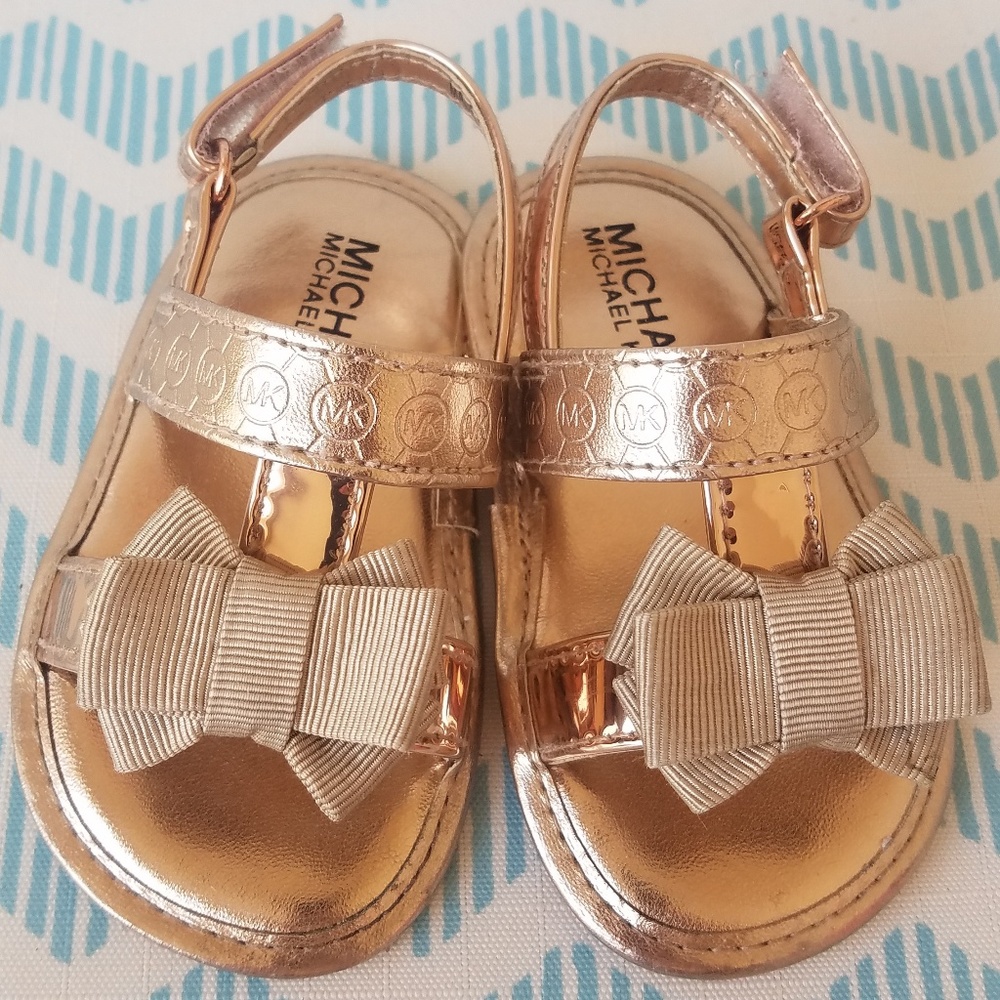 Michael Kors Rosegold Sandals kid